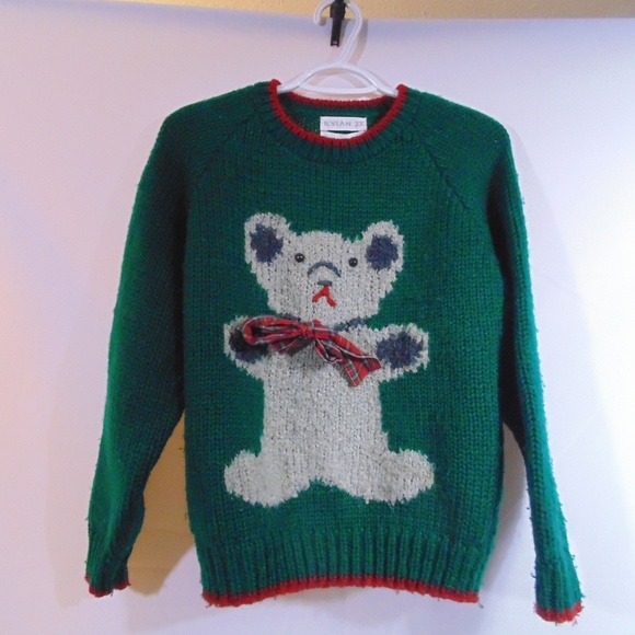 Evian II bear sweater Large - Picture 1 of 6